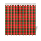 Dunbar Modern Tartan Shower Curtain